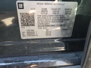 2019 Buick Enclave Essence with VIN 5GAERBKW6KJ219973, listed as a Copart auction lot 50592525 with 91,395 mi miles and Salvage Title. Bid and sale history available at DreamBid. Image 15.