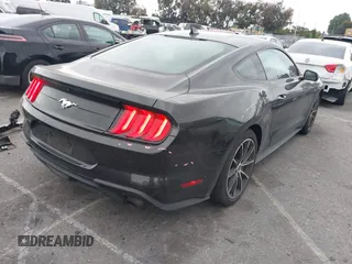 2022 Ford Mustang EcoBoost with VIN 1FA6P8TH2N5135583, listed as a IAAI auction lot 42280818 with 18,377 mi miles and . Bid and sale history available at DreamBid. Image 4.