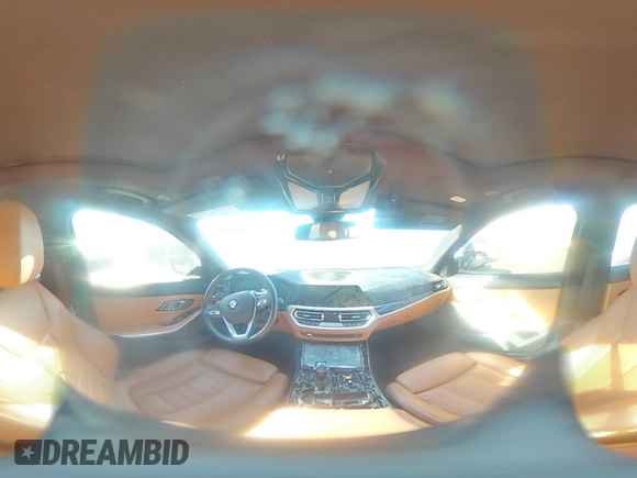 2019 BMW 3 Series 330i with VIN WBA5R1C53KFH14472, listed as a Copart auction lot 42434245 with Not Provided miles and Salvage Title. Bid and sale history available at DreamBid. Image 12.