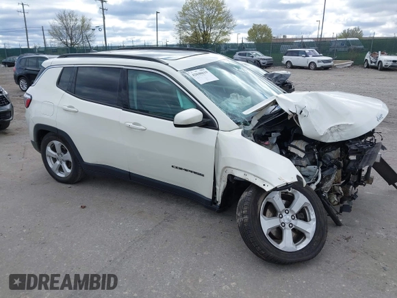 2017 Jeep Compass Latitude с VIN 3C4NJDBB3HT692391, выставлен на аукционе IAAI как лот 42048619 с пробегом 62 850 миль миль и . История ставок и продаж доступна на DreamBid. Изображение 1.