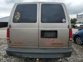 2003 Chevrolet Astro Cargo with VIN 1GCDM19X93B106080, listed as a Copart auction lot 82596524 with 144,865 mi miles and Salvage Title. Bid and sale history available at carsss.com. Image 6.