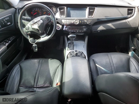 2017 Kia K900 Premium with VIN KNALT4D39H6035528, listed as a Copart auction lot 78782624 with 89,590 mi miles and Salvage Title. Bid and sale history available at carsss.com. Image 8.