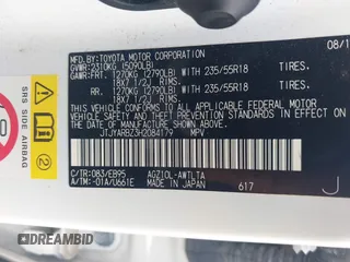 2017 Lexus NX 200t z VIN JTJYARBZ3H2084179, wystawiony jako IAAI lot #42476229 z przebiegiem 88 795 mil mil oraz . Historia ofert i sprzedaży dostępna na DreamBid. Obrazek 9.