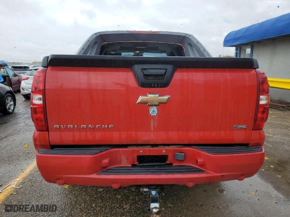 2009 Chevrolet Avalanche LT w/2LT with VIN 3GNFK22039G185786, listed as a Copart auction lot 80861164 with 194,759 mi miles and Salvage Title. Bid and sale history available at carsss.com. Image 6.