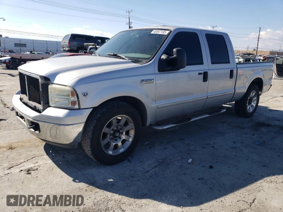2005 Ford F-250 with VIN 1FTSW20Y35EB21950, listed as a Copart auction lot 45047195 with 190,951 mi miles and Salvage title. Bid and sale history available at DreamBid. Image 1.
