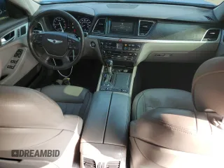 2015 Hyundai Genesis 5.0L with VIN KMHGN4JF1FU059727, listed as a Copart auction lot 70619204 with 129,881 mi miles and Clean Title. Bid and sale history available at carsss.com. Image 8.