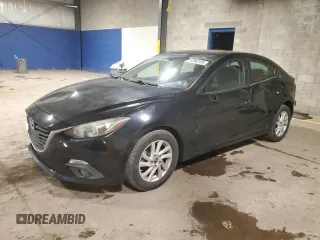 2016 Mazda 3 i Touring with VIN 3MZBM1V74GM254520, listed as a Copart auction lot 62966185 with 99,381 mi miles and Salvage title. Bid and sale history available at DreamBid. Image 1.