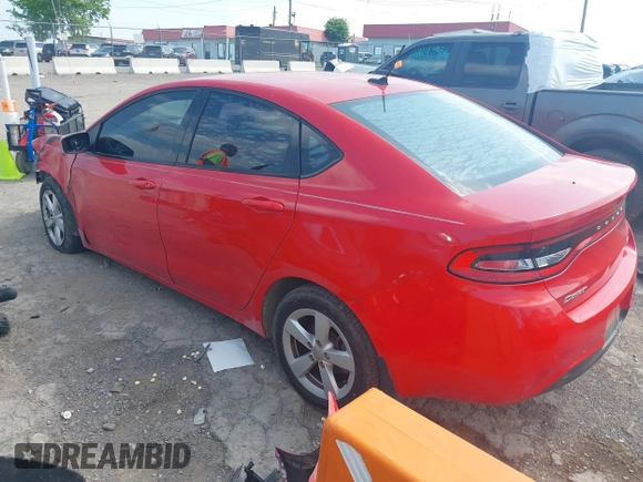 2016 Dodge Dart SXT z VIN 1C3CDFBBXGD624785, wystawiony jako IAAI lot #42121240 z przebiegiem 104 986 mil mil oraz . Historia ofert i sprzedaży dostępna na DreamBid. Obrazek 3.