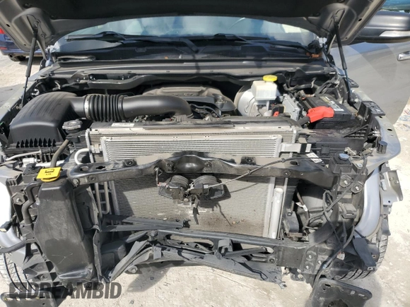 2020 Ram 1500 Big Horn with VIN 1C6RREBT9LN121495, listed as a Copart auction lot 79630484 with 66,280 mi miles and Salvage Title. Bid and sale history available at carsss.com. Image 11.