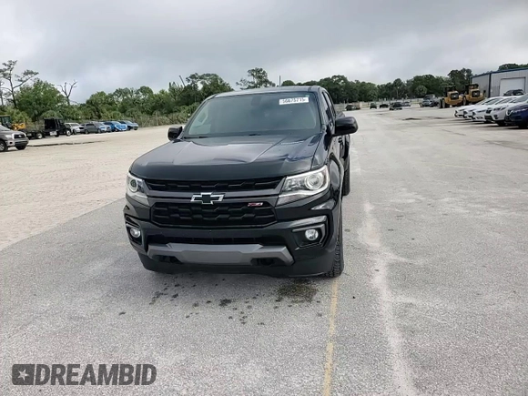 2021 Chevrolet Colorado 4WD Z71 z VIN 1GCGTDEN8M1245226, wystawiony jako Copart lot #56675715 z przebiegiem 33 127 mil mil oraz Szkoda całkowita • Salvage title. Historia ofert i sprzedaży dostępna na DreamBid. Obrazek 13.
