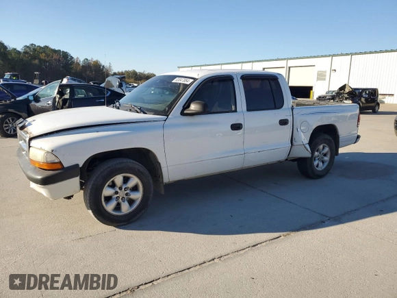 2004 Dodge Dakota Sport with VIN 1D7HL38K34S561259, listed as a Copart auction lot 83047884 with 118,565 mi miles and Salvage Title. Bid and sale history available at carsss.com. Image 1.