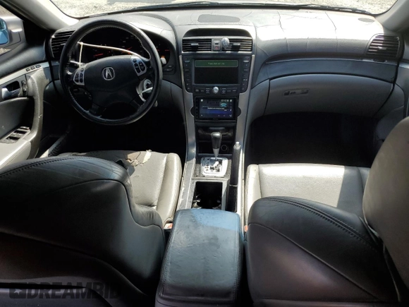 2005 Acura TL with VIN 19UUA66295A046326, listed as a Copart auction lot 54550935 with 166,408 mi miles and Salvage Title. Bid and sale history available at carsss.com. Image 8.