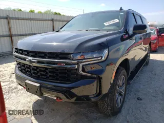 2022 Chevrolet Suburban Z71 with VIN 1GNSKDKD4NR356570, listed as a Copart auction lot 45645683 with 14,983 mi miles and . Bid and sale history available at DreamBid. Image 5.