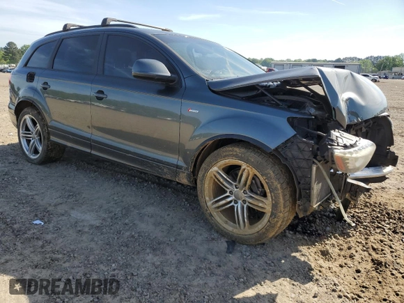 2015 Audi Q7 S line Prestige with VIN WA1DGAFE2FD008375, listed as a Copart auction lot 53289585 with 122,794 mi miles and Clean title. Bid and sale history available at DreamBid. Image 4.