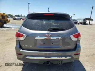 2016 Nissan Pathfinder Platinum with VIN 5N1AR2MNXGC664001, listed as a Copart auction lot 56388445 with 101,868 mi miles and Salvage title. Bid and sale history available at DreamBid. Image 6.