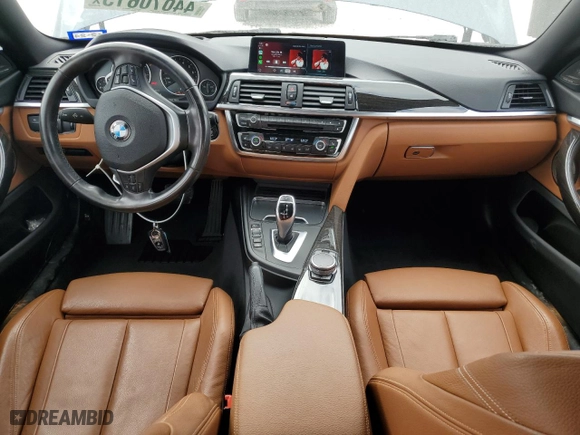 2017 BMW 4 Series 440i xDrive with VIN WBA4E5C56HG189437, listed as a Copart auction lot 44070615 with 66,793 mi miles and Salvage Title. Bid and sale history available at carsss.com. Image 8.