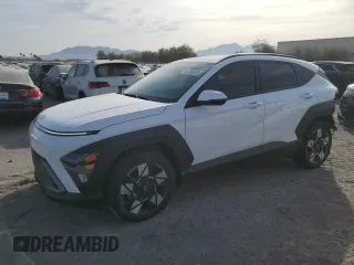 2024 Hyundai Kona SEL with VIN KM8HB3ABXRU182726, listed as a Copart auction lot 43196525 with 2,116 mi miles and Salvage Title. Bid and sale history available at carsss.com. Image 1.