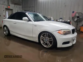 2012 BMW 1 Series 135i with VIN WBAUN7C5XCVM25801, listed as a Copart auction lot 45159375 with 120,817 mi miles and Salvage title. Bid and sale history available at DreamBid. Image 4.