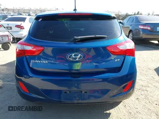 2014 Hyundai Elantra GT with VIN KMHD35LHXEU230812, listed as a IAAI auction lot 41855509 with 122,729 mi miles. Bid and sale history available at carsss.com. Image 16.
