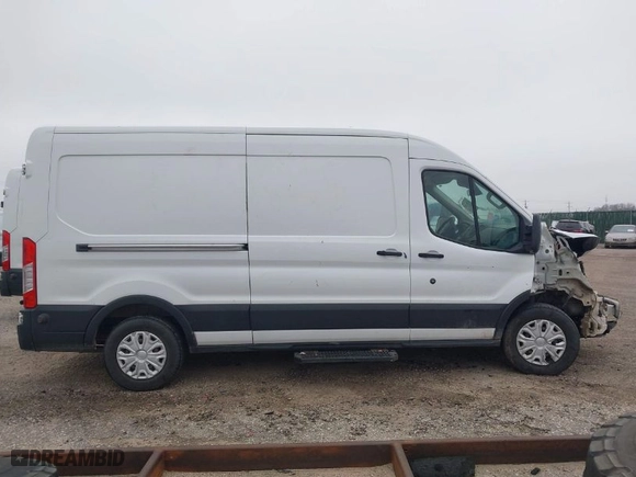 2019 Ford Transit Van with VIN 1FTYE2CM4KKA49336, listed as a IAAI auction lot 41451518 with NaN miles. Bid and sale history available at carsss.com. Image 14.