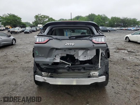 2022 Jeep Cherokee Latitude Lux with VIN 1C4PJMMX8ND511739, listed as a Copart auction lot 57050115 with 42,228 mi miles and Salvage title. Bid and sale history available at DreamBid. Image 6.