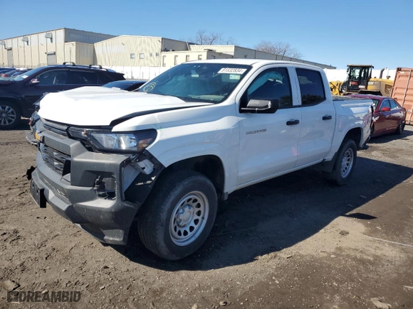 2023 Chevrolet Colorado 4WD Work Truck with VIN 1GCPTBEK9P1199744, listed as a Copart auction lot 81832834 with 27,146 mi miles and Salvage Title. Bid and sale history available at carsss.com. Image 1.