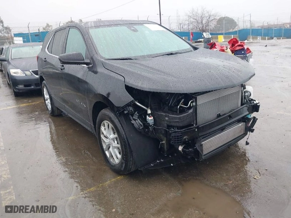 2024 Chevrolet Equinox LT with VIN 3GNAXKEG5RL174770, listed as a IAAI auction lot 41529392 with 17,713 mi miles. Bid and sale history available at carsss.com. Image 1.