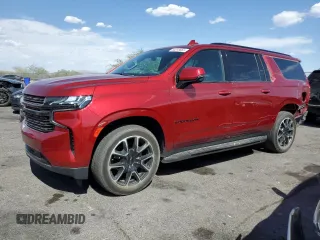 2022 Chevrolet Suburban RST with VIN 1GNSCEKD2NR252887, listed as a Copart auction lot 60318865 with 44,254 mi miles and Salvage title. Bid and sale history available at DreamBid. Image 1.