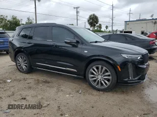 2020 Cadillac XT6 AWD Sport with VIN 1GYKPHRS2LZ123106, listed as a Copart auction lot 70900824 with 70,047 mi miles and Non Repairable. Bid and sale history available at carsss.com. Image 4.