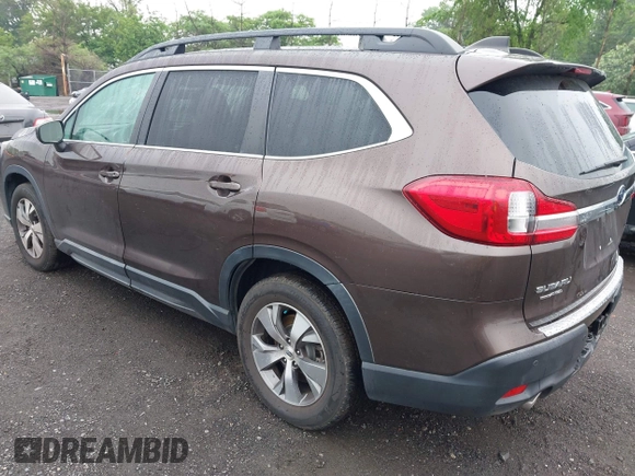 2019 Subaru Ascent Premium with VIN 4S4WMAFD9K3413983, listed as a IAAI auction lot 42257670 with 64,087 mi miles and . Bid and sale history available at DreamBid. Image 3.