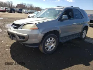 2002 Acura MDX with VIN 2HNYD18252H524966, listed as a Copart auction lot 49620575 with 208,829 mi miles and Salvage Title. Bid and sale history available at carsss.com. Image 1.