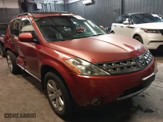 2006 Nissan Murano SL with VIN JN8AZ08W46W517279, listed as a IAAI auction lot 41662143 with 147,529 mi miles. Bid and sale history available at carsss.com. Image 1.