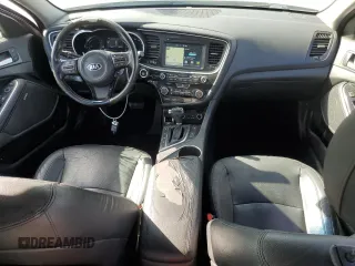 2015 Kia Optima Hybrid EX with VIN KNAGN4ADXF5083079, listed as a Copart auction lot 50986815 with 100,420 mi miles and Salvage Title. Bid and sale history available at carsss.com. Image 8.