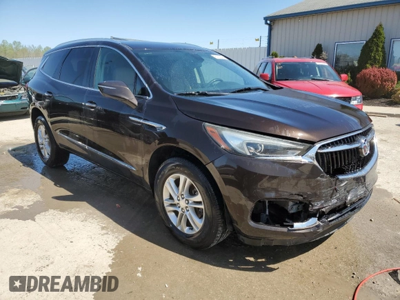 2018 Buick Enclave Essence with VIN 5GAERBKW7JJ172712, listed as a Copart auction lot 51973885 with 77,906 mi miles and Salvage Title. Bid and sale history available at DreamBid. Image 4.