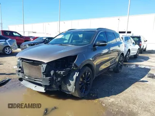 2019 Kia Sorento LX V6 with VIN 5XYPG4A56KG600188, listed as a IAAI auction lot 41347390 with 79,098 mi miles. Bid and sale history available at carsss.com. Image 2.