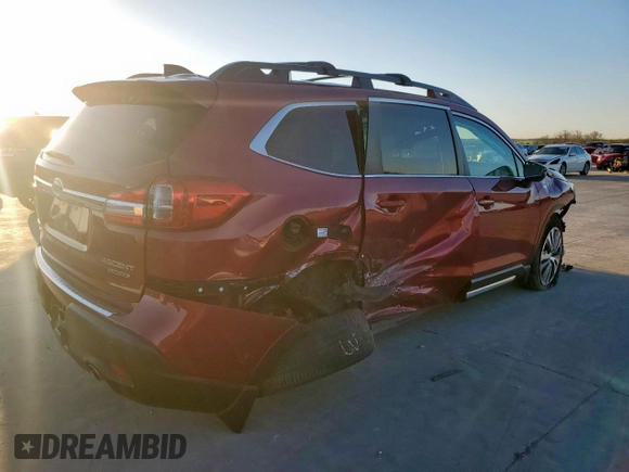 2021 Subaru Ascent Limited with VIN 4S4WMALD9M3442424, listed as a Copart auction lot 48420195 with 23,953 mi miles and Salvage Title. Bid and sale history available at DreamBid. Image 3.