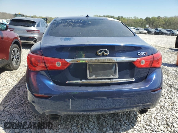 2017 Infiniti Q50 Red Sport 400 z VIN JN1FV7AP5HM851282, wystawiony jako Copart lot #50292255 z przebiegiem 92 513 mil mil oraz Czysty tytuł • Clean title. Historia ofert i sprzedaży dostępna na DreamBid. Obrazek 6.