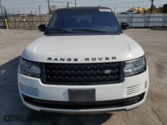 2016 Land Rover Range Rover with VIN SALGR2PF6GA298514, listed as a Copart auction lot 50099365 with 139,698 mi miles and Salvage Title. Bid and sale history available at carsss.com. Image 5.