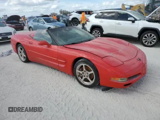 2001 Chevrolet Corvette with VIN 1G1YY32G515101622, listed as a Copart auction lot 74853964 with 0 mi miles and Salvage Title. Bid and sale history available at carsss.com. Image 4.