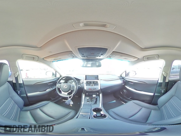 2018 Lexus NX 300h with VIN JTJBJRBZ1J2079901, listed as a Copart auction lot 58600355 with 53,233 mi miles and Salvage title. Bid and sale history available at DreamBid. Image 16.