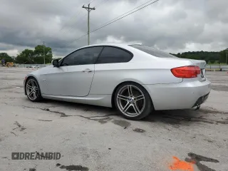 2013 BMW 3 Series 328i with VIN WBAKE3C51DE771365, listed as a Copart auction lot 55857155 with 75,187 mi miles and Salvage Title. Bid and sale history available at carsss.com. Image 2.