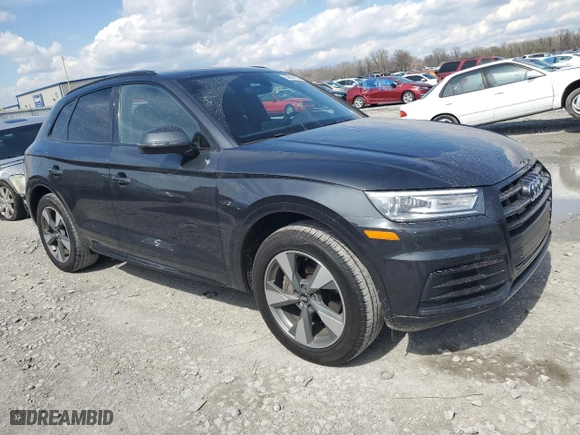 2020 Audi Q5 Premium with VIN WA1ANAFY6L2112006, listed as a Copart auction lot 50639975 with 40,909 mi miles and Salvage Title. Bid and sale history available at carsss.com. Image 4.
