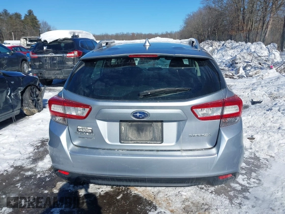 2019 Subaru Impreza Premium with VIN 4S3GTAC67K3712213, listed as a IAAI auction lot 41582618 with 1 mi miles. Bid and sale history available at carsss.com. Image 15.