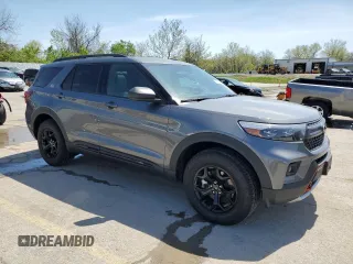 2022 Ford Explorer Timberline z VIN 1FMSK8JHXNGC32816, wystawiony jako Copart lot #54149735 z przebiegiem 26 727 mil mil oraz Szkoda całkowita • Salvage title. Historia ofert i sprzedaży dostępna na DreamBid. Obrazek 4.