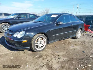 2004 Mercedes-Benz CLK-Class AMG with VIN WDBTJ76H24F113952, listed as a IAAI auction lot 41690890 with 109,766 mi miles. Bid and sale history available at carsss.com. Image 18.