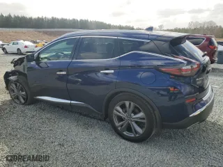 2023 Nissan Murano Platinum with VIN 5N1AZ2DJ0PC138313, listed as a Copart auction lot 48005195 with 1,495 mi miles and Salvage Title. Bid and sale history available at carsss.com. Image 2.