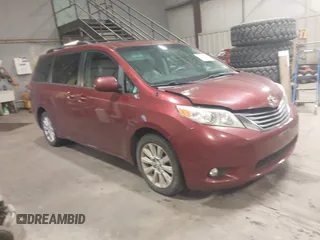 2011 Toyota Sienna XLE with VIN 5TDDK3DC2BS001958, listed as a IAAI auction lot 42720776 with 159,696 mi miles and . Bid and sale history available at DreamBid. Image 1.