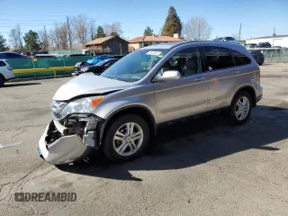 2011 Honda CR-V EX-L with VIN 5J6RE4H70BL075794, listed as a Copart auction lot 50636865 with 97,732 mi miles and Salvage Title. Bid and sale history available at carsss.com. Image 1.