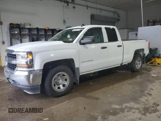 2017 Chevrolet Silverado 1500 Work Truck with VIN 1GCVKNEC9HZ137154, listed as a Copart auction lot 43977125 with 179,795 mi miles and Salvage Title. Bid and sale history available at carsss.com. Image 1.