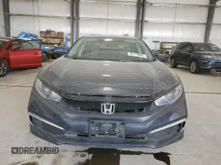 2020 Honda Civic Sedan LX with VIN 2HGFC2F63LH601428, listed as a Copart auction lot 52179865 with 43,782 mi miles and Salvage Title. Bid and sale history available at carsss.com. Image 5.
